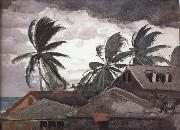 Winslow Homer Ouragan aux Bahamas oil painting